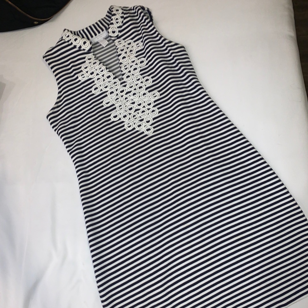 Charter Club - Striped Petite Dress